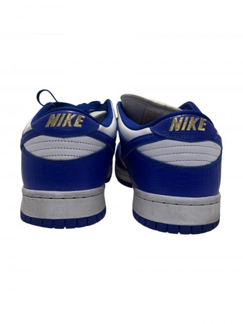 NIKE（ナイキ）NIKE (ナイキ) SUPREME (シュプリーム) SB Dunk Low OG QS Gold Stars ブルー サイズ:UK10の古着・服飾アイテム