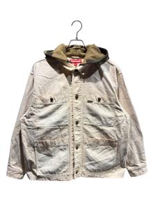 SUPREME（シュプリーム）の古着「Worn Hooded Chore Coat」｜アイボリー