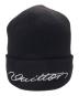 LOUIS VUITTON（ルイ ヴィトン）の古着「ビーニーシグネチャー/Beanie Signature/M5330A」｜ブラック×ホワイト