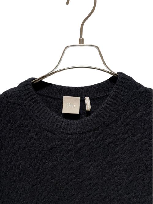 Dior（ディオール）Dior (ディオール) ケーブルニットカシミヤセーター/683M652A0014 C988 サイズ:XLの古着・服飾アイテム