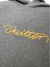 中古・古着 LOUIS VUITTON (ルイ ヴィトン) Signature Double-Faced Cashmere Hoodie/シグネチャーダブルフェイスカシミヤフーティー/1AJSNT グレー×イエロー サイズ:XL：150000円