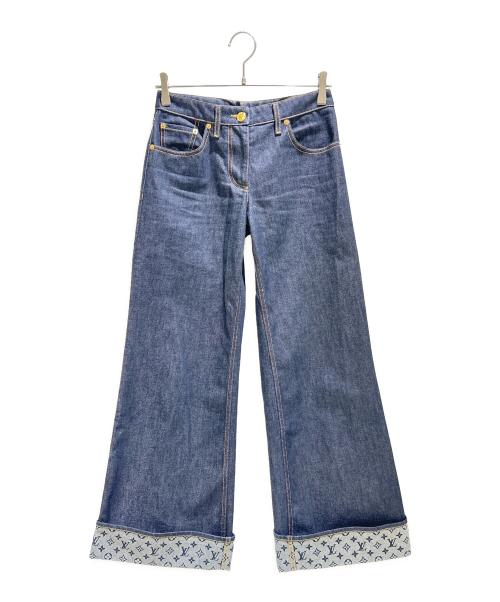 LOUIS VUITTON（ルイ ヴィトン）LOUIS VUITTON (ルイ ヴィトン) Monogram Denim Pants/モノグラム デニムパンツ/RW252WW EFY FTPX24 インディゴ サイズ:34の古着・服飾アイテム
