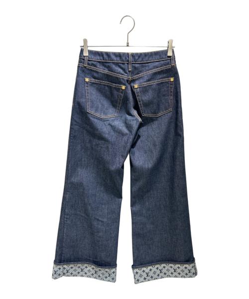 LOUIS VUITTON（ルイ ヴィトン）LOUIS VUITTON (ルイ ヴィトン) Monogram Denim Pants/モノグラム デニムパンツ/RW252WW EFY FTPX24 インディゴ サイズ:34の古着・服飾アイテム