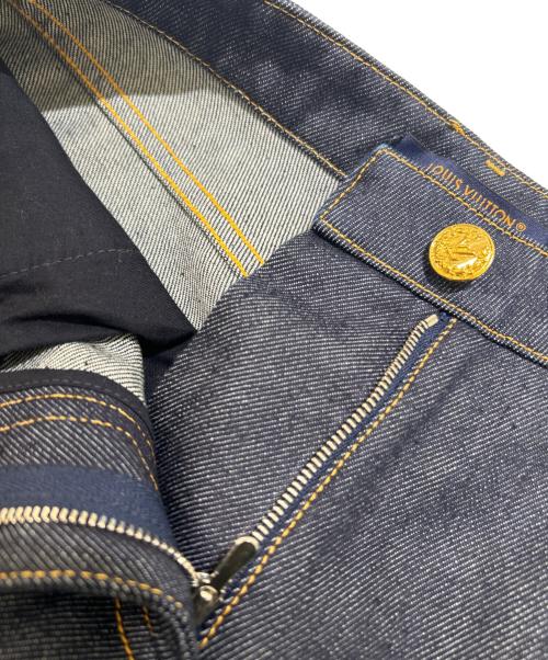 LOUIS VUITTON（ルイ ヴィトン）LOUIS VUITTON (ルイ ヴィトン) Monogram Denim Pants/モノグラム デニムパンツ/RW252WW EFY FTPX24 インディゴ サイズ:34の古着・服飾アイテム