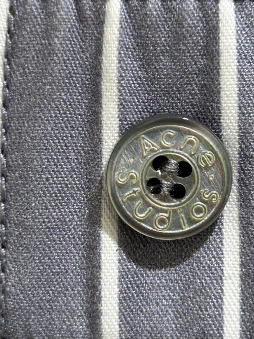 Acne studios（アクネ ストゥディオズ）Acne studios (アクネ ストゥディオズ) プリントレイヤードトラウザー/FN-WN-TROU001416 グレー サイズ:38の古着・服飾アイテム