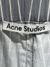 中古・古着 Acne studios (アクネ ストゥディオズ) プリントレイヤードトラウザー/FN-WN-TROU001416 グレー サイズ:38：60000円