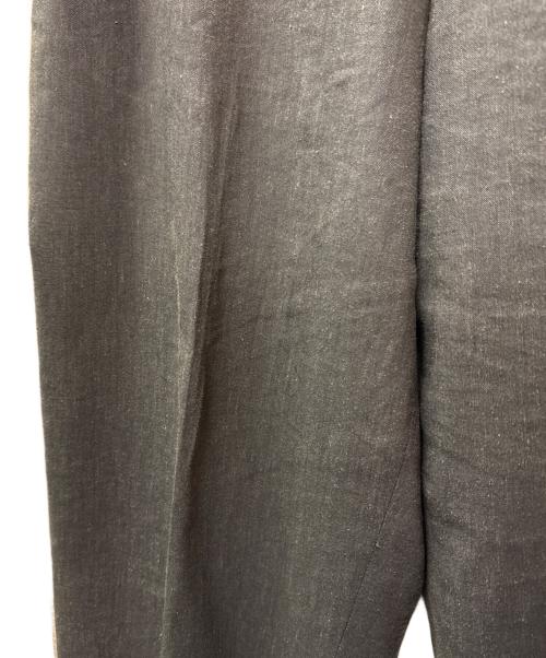 HERMES（エルメス）HERMES (エルメス) ヘンプ混パンツ グレー サイズ:2の古着・服飾アイテム