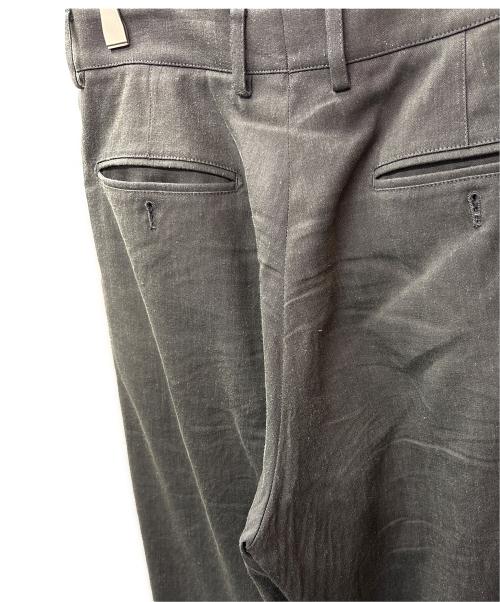 HERMES（エルメス）HERMES (エルメス) ヘンプ混パンツ グレー サイズ:2の古着・服飾アイテム
