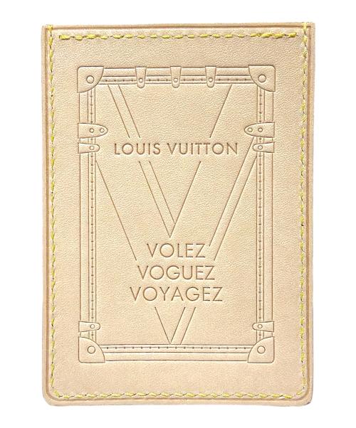 LOUIS VUITTON（ルイ ヴィトン）LOUIS VUITTON (ルイ ヴィトン) ポルトカルト トランク ベージュの古着・服飾アイテム