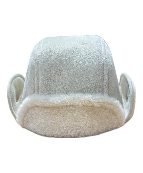 LOUIS VUITTON（ルイ ヴィトン）LOUIS VUITTON (ルイ ヴィトン) シアリングフライトキャップ ベージュ サイズ:6Mの古着・服飾アイテム