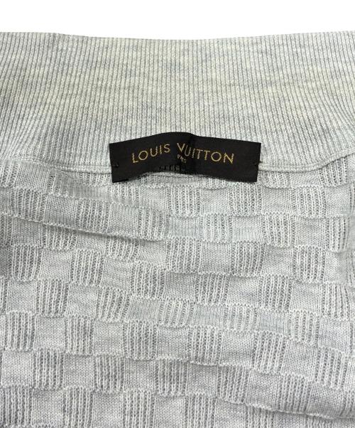 LOUIS VUITTON（ルイ ヴィトン）LOUIS VUITTON (ルイ ヴィトン) ジップアップカーディガン グレー サイズ:Mの古着・服飾アイテム