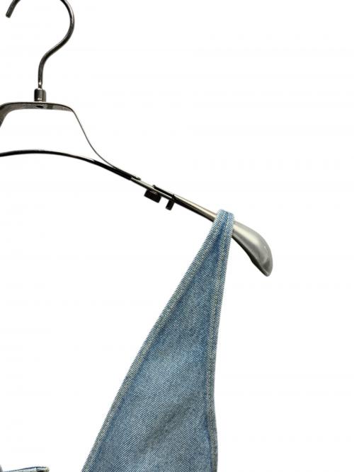 PRADA（プラダ）PRADA (プラダ) トライアングルロゴブラレットビスチェ/GFT011 インディゴ サイズ:38の古着・服飾アイテム