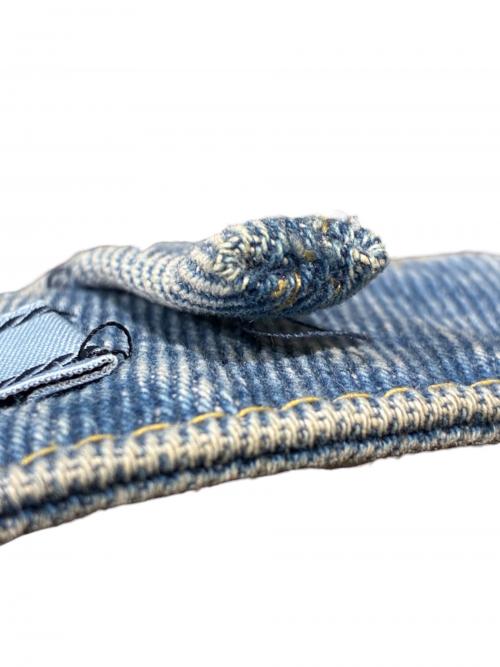 PRADA（プラダ）PRADA (プラダ) トライアングルロゴブラレットビスチェ/GFT011 インディゴ サイズ:38の古着・服飾アイテム