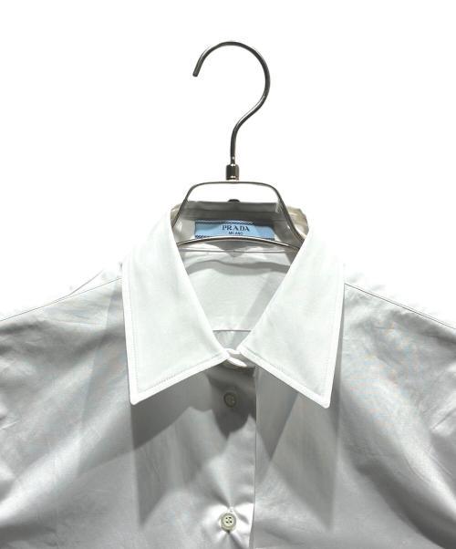 PRADA（プラダ）PRADA (プラダ) ドレスシャツ ホワイト サイズ:36の古着・服飾アイテム