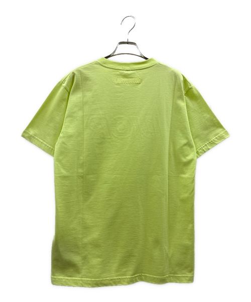 Dior（ディオール）Dior (ディオール) ロゴエンブロイダリーTシャツ 393J696E0847 2023AW ネオンイエロー サイズ:XSの古着・服飾アイテム