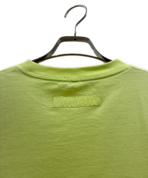 Dior（ディオール）Dior (ディオール) ロゴエンブロイダリーTシャツ 393J696E0847 2023AW ネオンイエロー サイズ:XSの古着・服飾アイテム