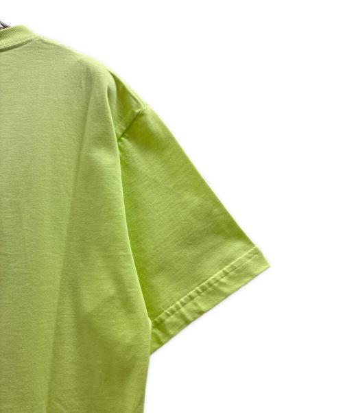 Dior（ディオール）Dior (ディオール) ロゴエンブロイダリーTシャツ 393J696E0847 2023AW ネオンイエロー サイズ:XSの古着・服飾アイテム