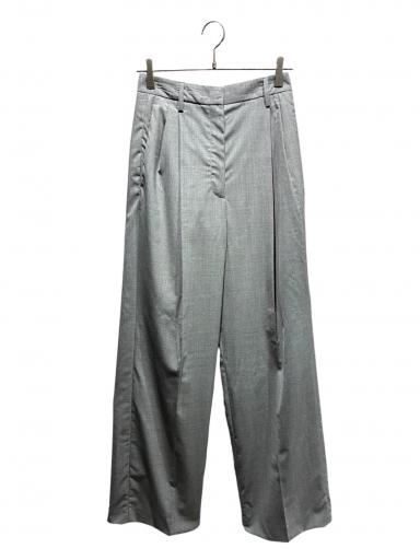 prada スラックス　ウール　グレー　archive opium Y2K 中古・古着通販】PRADA (プラダ) 2タックスラックス グレー サイズ:36