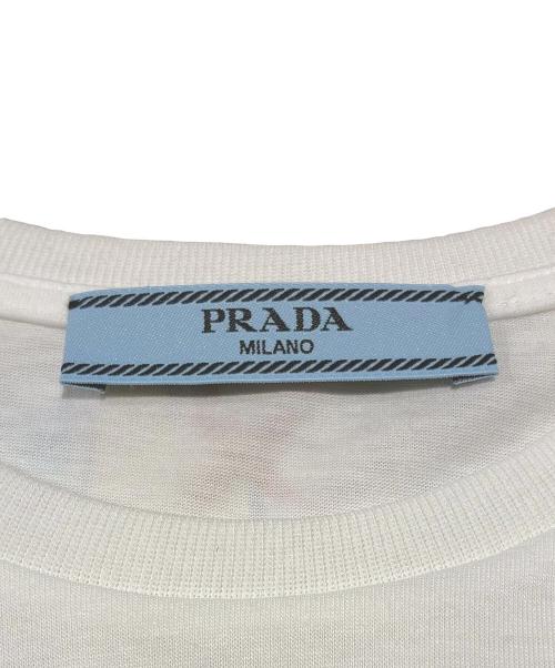 PRADA（プラダ）PRADA (プラダ) Tシャツ ホワイト サイズ:XS 未使用品の古着・服飾アイテム