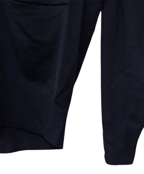 PRADA（プラダ）PRADA (プラダ) ニットカーディガン/ネイビー/DNA00S ネイビー サイズ:36 未使用品の古着・服飾アイテム