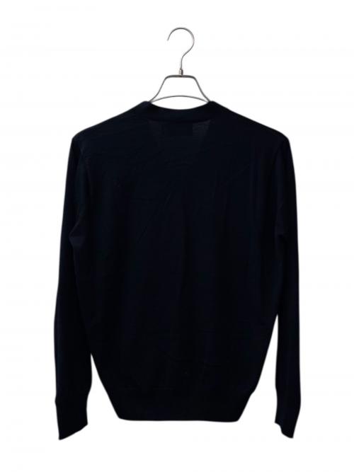 PRADA（プラダ）PRADA (プラダ) ニットカーディガン　DNA00S ネイビー サイズ:36 未使用品の古着・服飾アイテム