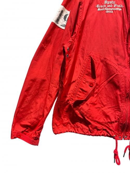 RALPH LAUREN（ラルフローレン）RALPH LAUREN (ラルフローレン) RALPH LAUREN ジップパーカー/刺繍ジップアップパーカー レッド サイズ:XLの古着・服飾アイテム