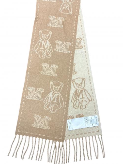 MaxMara（マックスマーラ）MaxMara (マックスマーラ) テディベアカシミヤストール/23454637336 ベージュ サイズ:-の古着・服飾アイテム