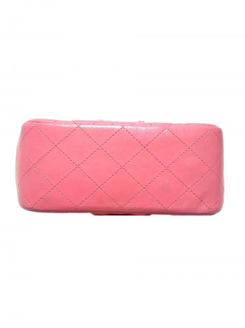 CHANEL（シャネル）CHANEL (シャネル) ミニマトラッセ シングルフラップチェーンショルダーバッグ A35200 ピンク サイズ:17の古着・服飾アイテム