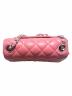 CHANEL (シャネル) ミニマトラッセ シングルフラップチェーンショルダーバッグ A35200 ピンク サイズ:17：500000円