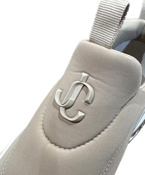 JIMMY CHOO（ジミーチュウ）JIMMY CHOO (ジミーチュウ) MEMPHIS/スリッポンスニーカー ベージュ サイズ:40の古着・服飾アイテム