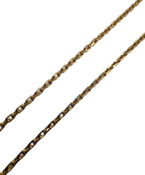 VAN CLEEF & ARPELS（ヴァンクリーフ＆アーペル）VAN CLEEF & ARPELS (ヴァンクリーフ＆アーペル) ヴィンテージアルハンブラネックレス/K18YG×マラカイト/5.3gの古着・服飾アイテム