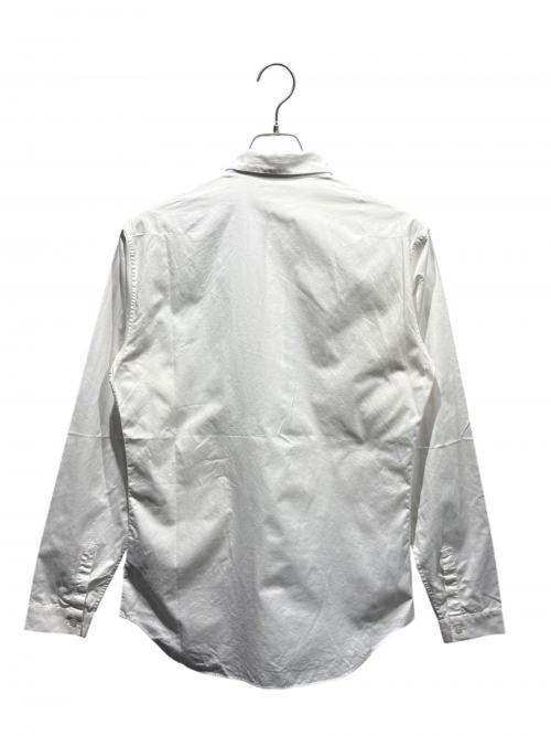 DIOR HOMME（ディオール オム）DIOR HOMME (ディオール オム) パイピングシャツ 563C527Z1581 ホワイト サイズ:38の古着・服飾アイテム