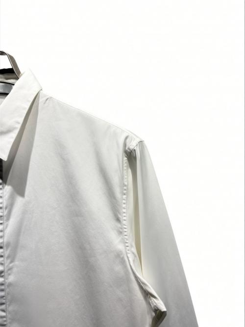 DIOR HOMME（ディオール オム）DIOR HOMME (ディオール オム) パイピングシャツ 563C527Z1581 ホワイト サイズ:38の古着・服飾アイテム