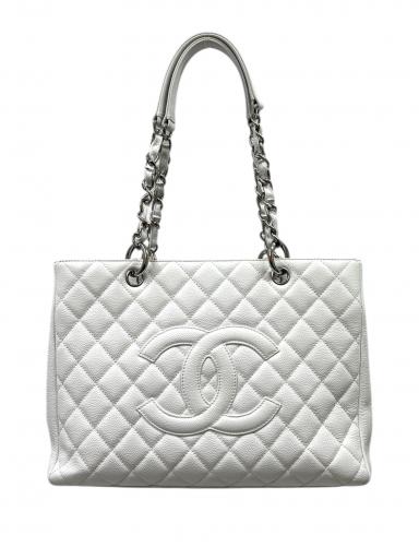 中古・古着通販】CHANEL (シャネル) トートバッグ/A50995 ホワイト