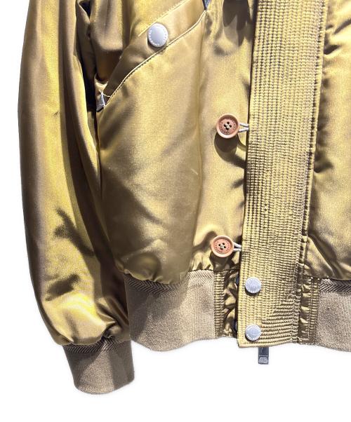 BURBERRY（バーバリー）BURBERRY (バーバリー) スタンドカラーミリタリージャケット オリーブ サイズ:48の古着・服飾アイテム