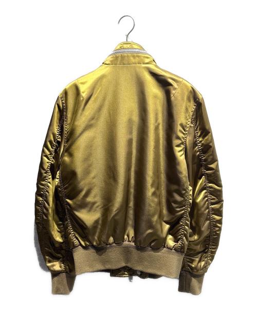 BURBERRY（バーバリー）BURBERRY (バーバリー) スタンドカラーミリタリージャケット オリーブ サイズ:48の古着・服飾アイテム