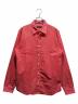BURBERRY PRORSUM（バーバリープローサム）の古着「ドット柄シャツ」｜レッド