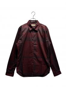BURBERRY LONDON（バーバリーロンドン）の古着「総柄シャツ」｜ブラウン×レッド