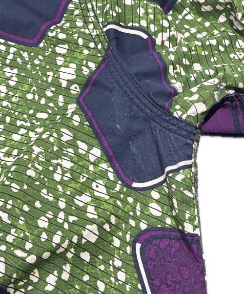 BURBERRY PRORSUM（バーバリープローサム）BURBERRY PRORSUM (バーバリープローサム) オープンカラーシャツ グリーン サイズ:41の古着・服飾アイテム