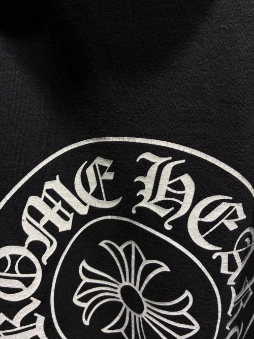 CHROME HEARTS（クロムハーツ）CHROME HEARTS (クロムハーツ) ホースシュープルオーバーフーディー ブラック サイズ:Mの古着・服飾アイテム
