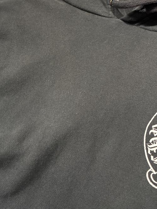 CHROME HEARTS（クロムハーツ）CHROME HEARTS (クロムハーツ) ホースシュープルオーバーフーディー ブラック サイズ:Mの古着・服飾アイテム