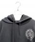 中古・古着 CHROME HEARTS (クロムハーツ) ホースシュープルオーバーフーディー ブラック サイズ:M：100000円