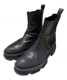 both（ボース）の古着「GAO Platform Chelsea サイドゴアブーツ」｜ブラック