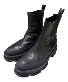 中古・古着通販】shiun (シウン) GRAIN CHELSEA BOOTS ブラック サイズ