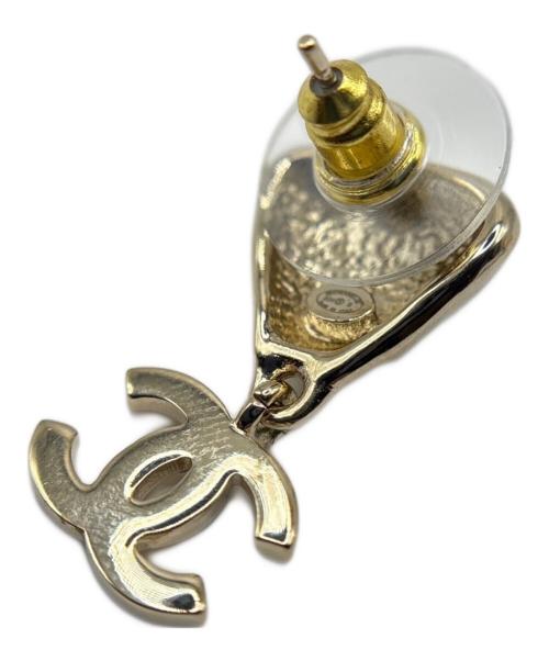 CHANEL（シャネル）CHANEL (シャネル) ココマークラインストーンピアスの古着・服飾アイテム