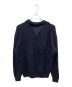 AURALEE (オーラリー) BABY SURI ALPACA SHEER KNIT SKIPPER POLO ブラック サイズ:4：35000円