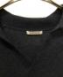 中古・古着 AURALEE (オーラリー) BABY SURI ALPACA SHEER KNIT SKIPPER POLO ブラック サイズ:4：35000円