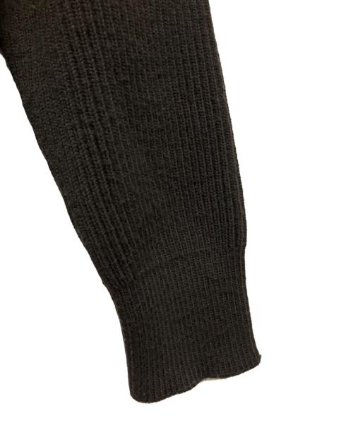 AURALEE（オーラリー）AURALEE (オーラリー) ニットカーディガン/	FRENCH MERINO RIB KNIT CARDIGAN ブラウン サイズ:4の古着・服飾アイテム
