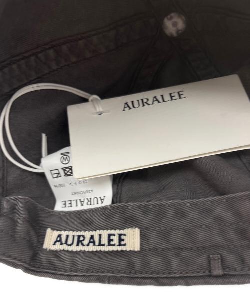 AURALEE（オーラリー）AURALEE (オーラリー) kijima takayuki (キジマタカユキ) キャップ　	A26SC02KT グレーの古着・服飾アイテム
