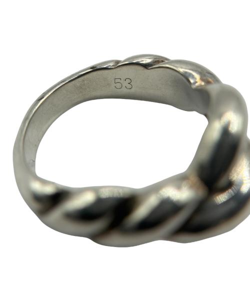 HERMES（エルメス）HERMES (エルメス) ヴィンテージシルバーリング サイズ:53の古着・服飾アイテム